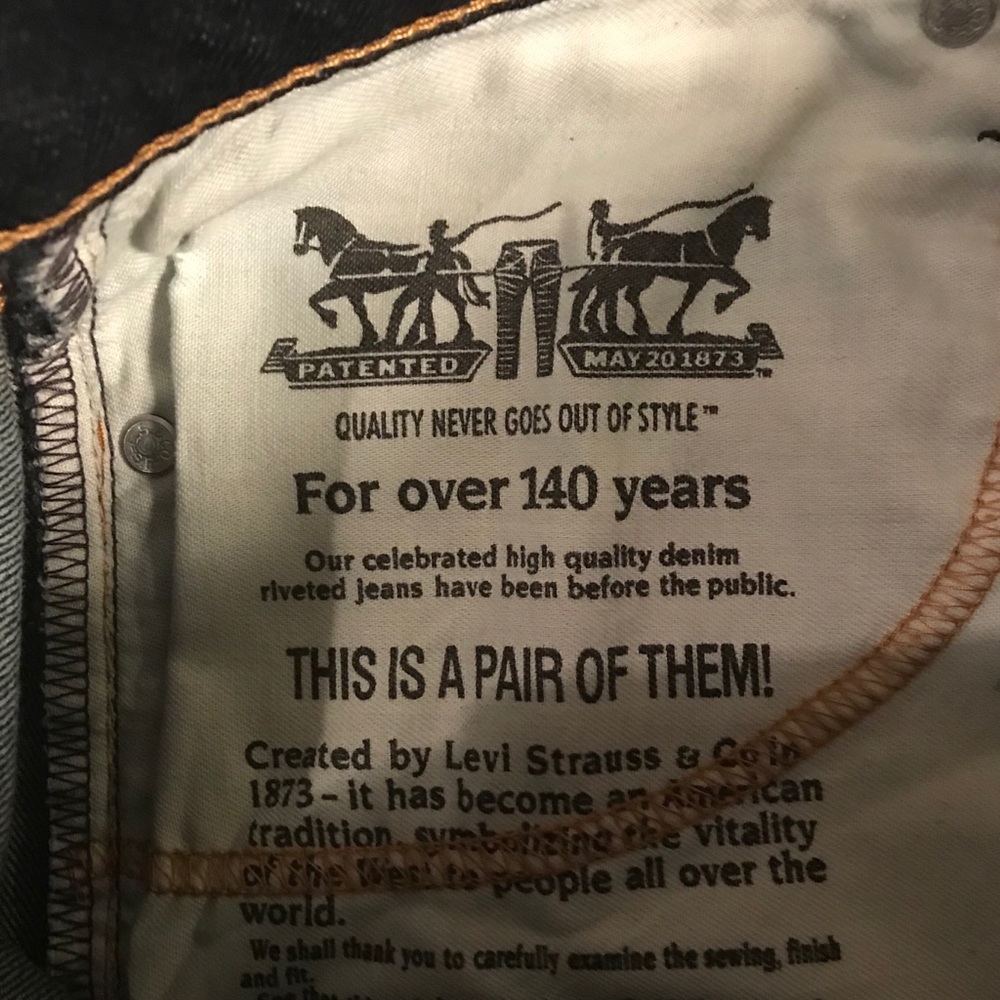 LEVI STRAUSS JEANS 510 - Picture 7 of 10